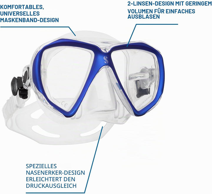 SCUBAPRO - Spectra Tauchmaske blau, blau