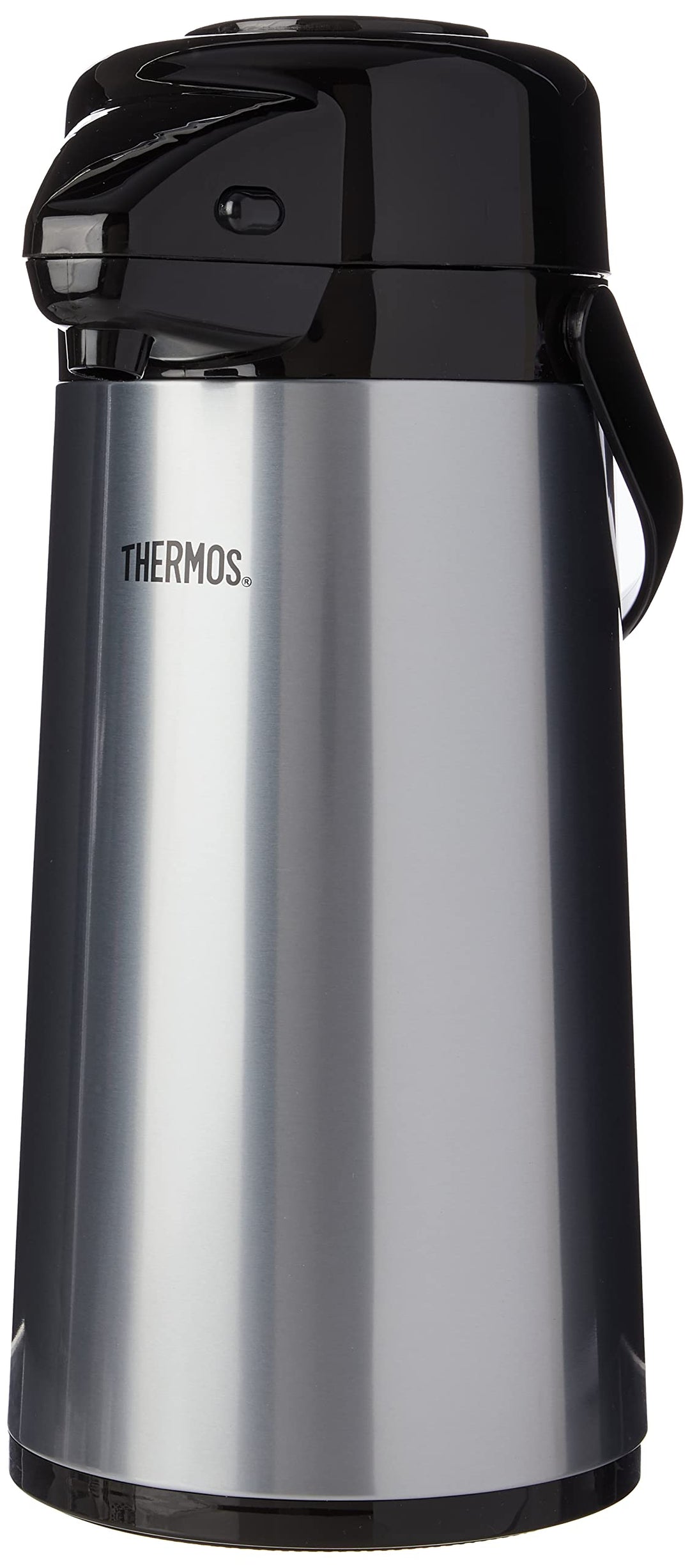 Thermos Pumpkanne mit Glaseinsatz, 1,9 l, grau-metallic Einzelbett, Einzelbett