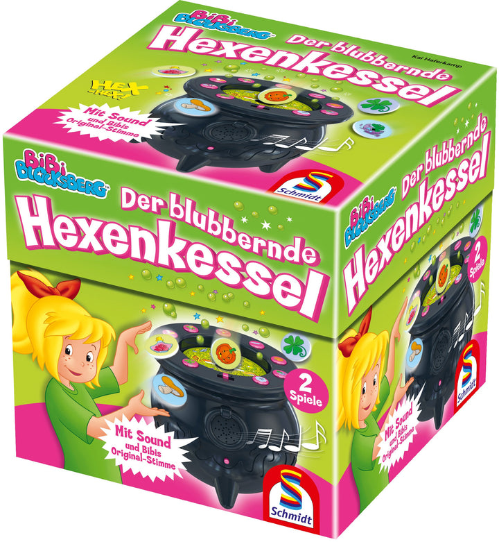 Schmidt Spiele 40581 Bibi & Tina Bibi Blocksberg-Der blubbernde Hexenkessel Single, Single