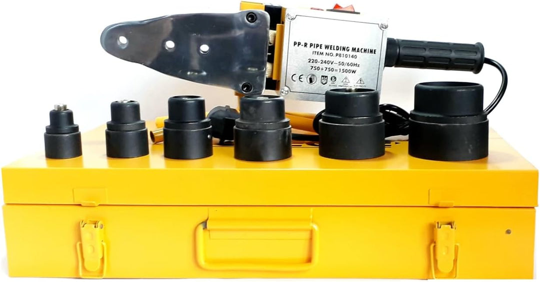 Polyfusor Lötkolben für Rohr Hydraulische Lötstation und Presse für Polypropylen-Rohre mit 6 Matrize