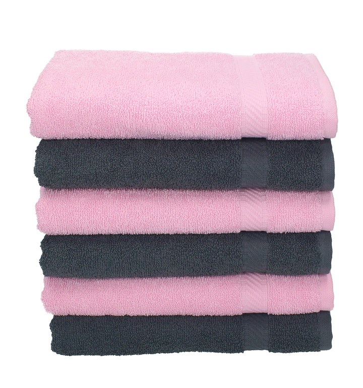 Betz Handtuch 6er Pack Handtücher Set Palermo Grösse 50x100 cm 100% Baumwolle - gut trocknend, leich
