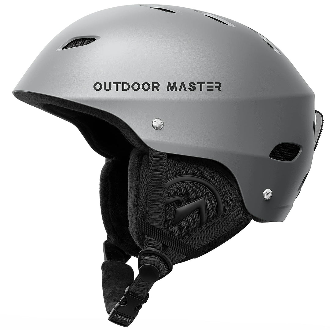 OutdoorMaster Kelvin Unisex Skihelm - Schneesporthelm für Skifahren/Snowboard mit Belüftungssystem,