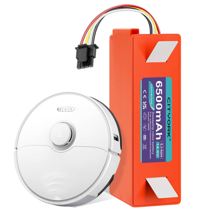 CITYORK Li-ion Ersatz Akku für Roborock Qrevo S/Pro/MaxV (QV 35A), für Roborock S8 S7 S6 S4 Q5 Q7 Ma