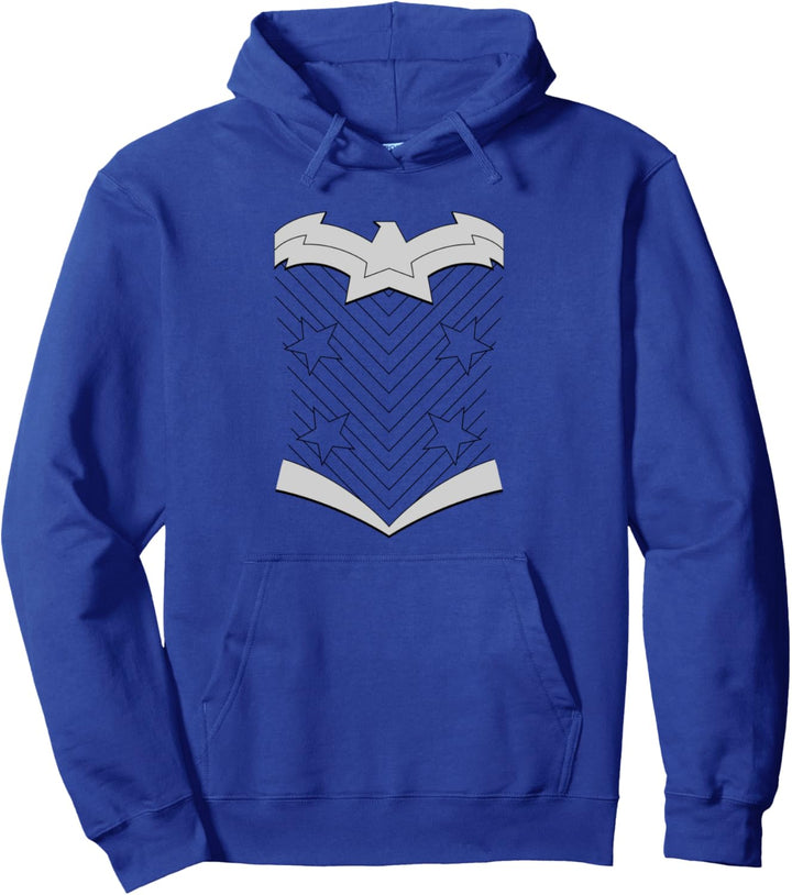 Wonder Woman New Uniform Pullover Hoodie