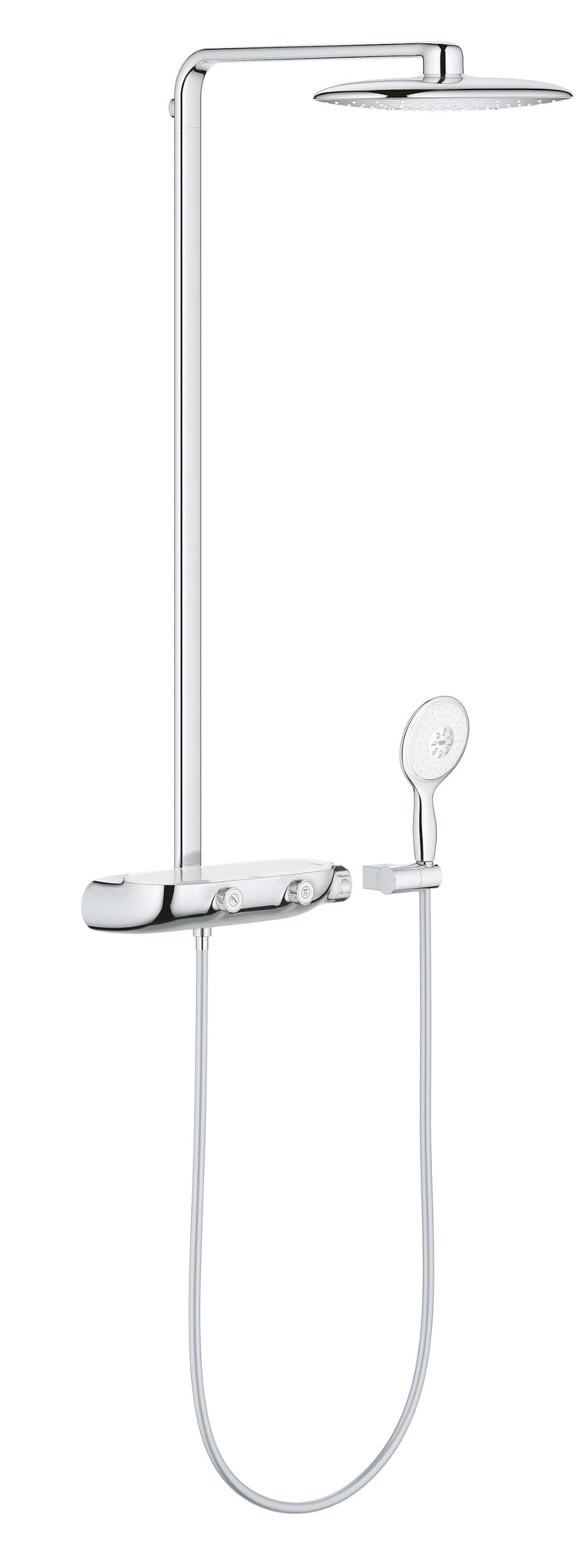 GROHE Rainshower System SmartControl Mono 360 - Duschsystem mit Thermostatbatterie (Wandmontage, int