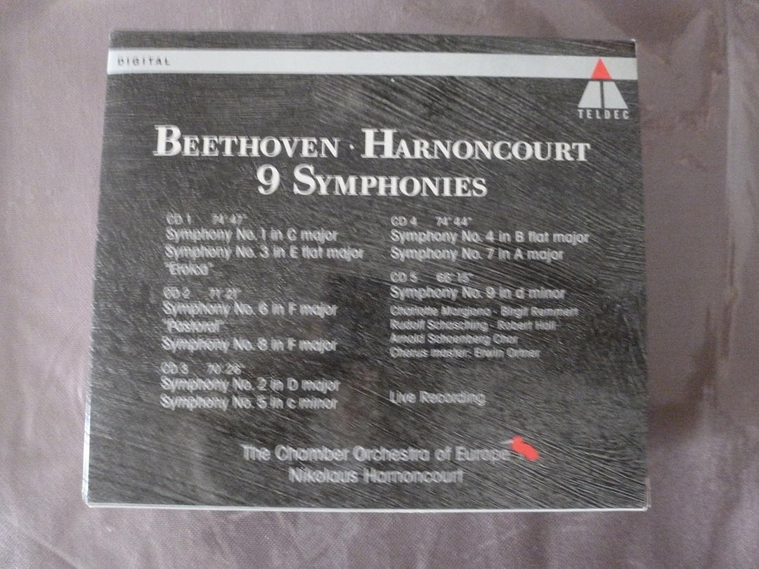 Ludwig van Beethoven: Sinfonien 1-9, Audio-CD