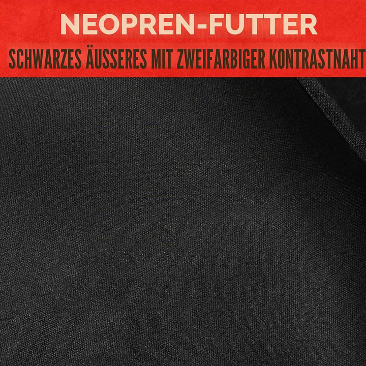 BDK Motor Trend AquaShield Autositzbezug für Rückbank, wasserdicht, Neopren, gepolstert, Schwarz, id