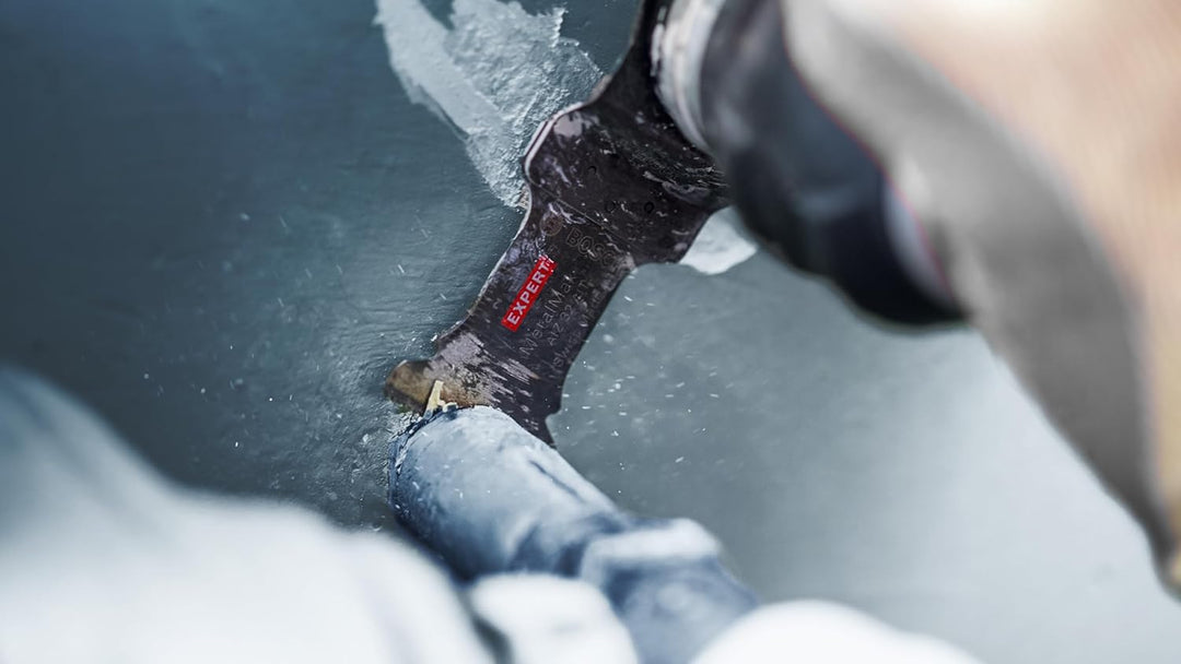 Bosch Professional 5x Sägeblatt Expert MetalMax AIZ 32 AIT (für Stahl, Edelstahl, Breite 32 mm, Zube