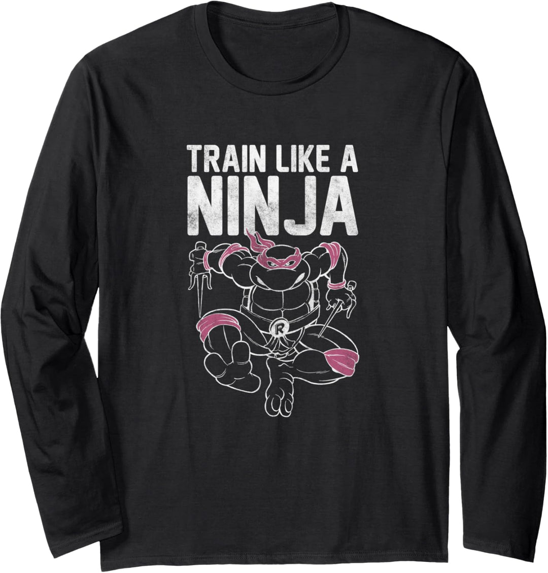 Teenage Mutant Ninja Turtles Train Like A Ninja Langarmshirt