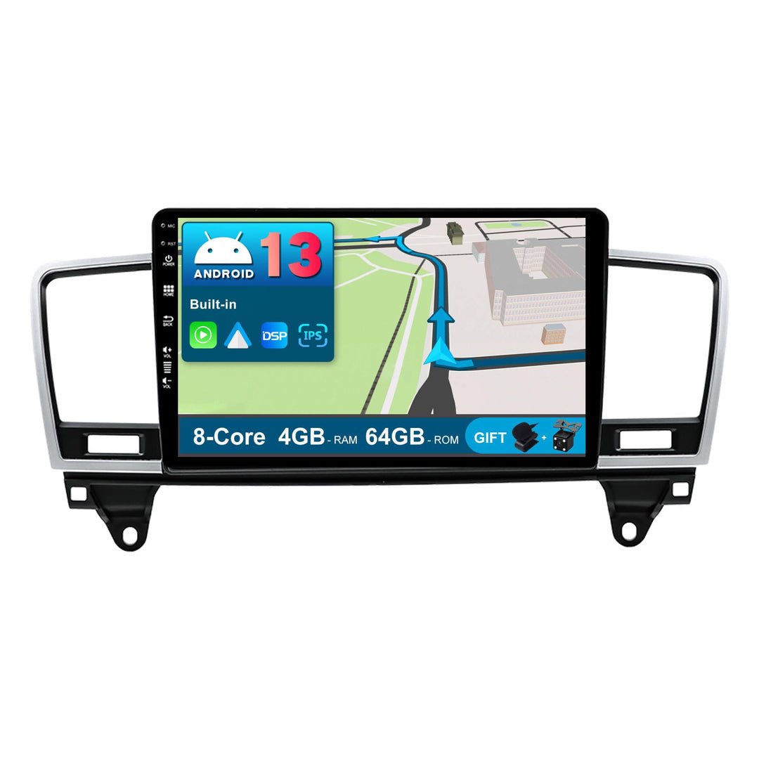 Android 12 IPS Autoradio Passt für Benz M Class W166 ML (2011-2015) - 4G+64G - Eingebaut DSP/Carplay