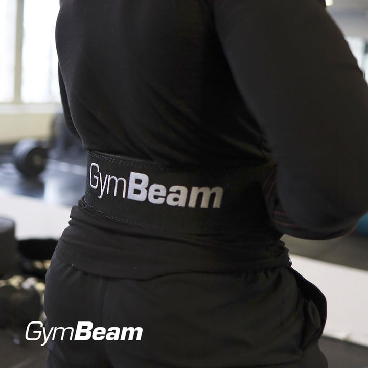 GymBeam Gürtel für Gewichtheber - Weightlifting Lever Belt aus 100% Leder, verstellbare Schnalle, fü