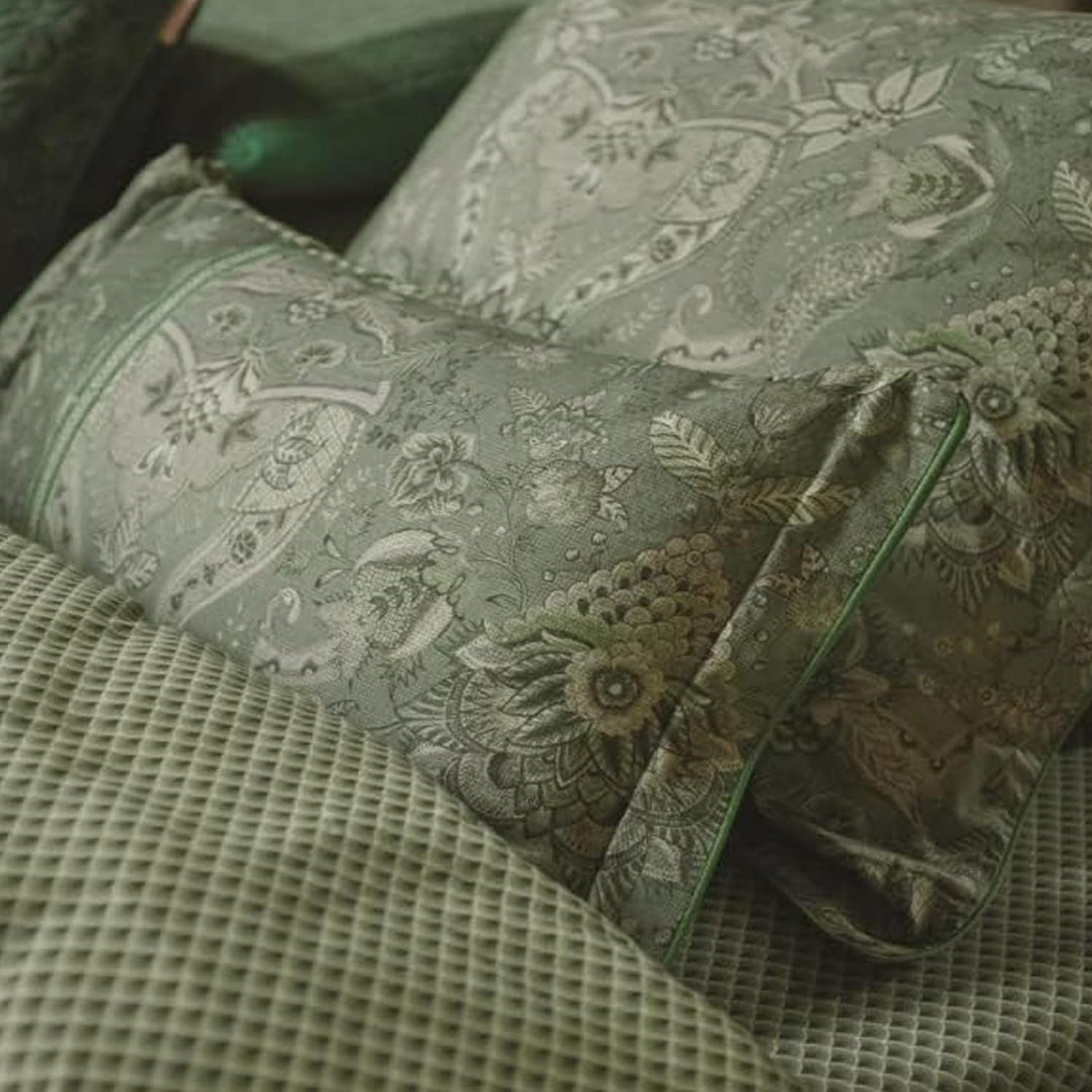 PiP Studio Zierkissen Kyoto Nights Farbe Grün Grösse 35 x 60 cm