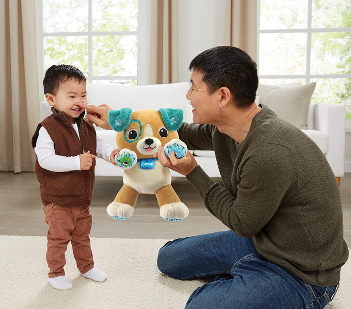VTech Baby Magische-Pfoten-Hündchen – Personalisierbares, sprechendes Plüschtier mit magischen Musik