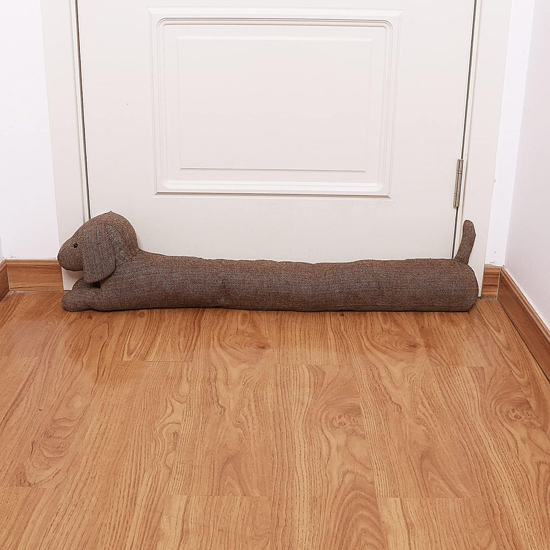 Robuster Zugluftstopper für die Tür, 91,4 cm, 1,4 kg, dekorativer schalldichter Tür-Zugluftblocker,