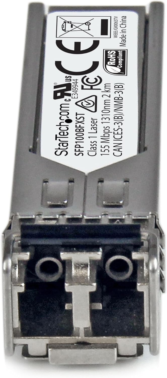 StarTech.com 100BASE-FX - 100 Mbit/s Transceiver - LC Fiber - MSA konform - 2 km - 100 Mbit/s SFP Mo