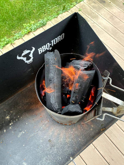 BBQ-Toro Dutch Oven Tisch I 75 x 40 cm I schwarz I Stahltisch für Bräter und Grillzubehör I Grilltis