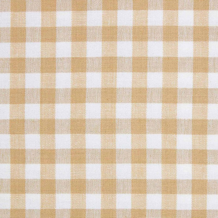 HOMESCAPES handgewobener Vorhang Ösenvorhang Dekoschal Gingham im 2er Set, 137 x 228 cm, 100% Reine