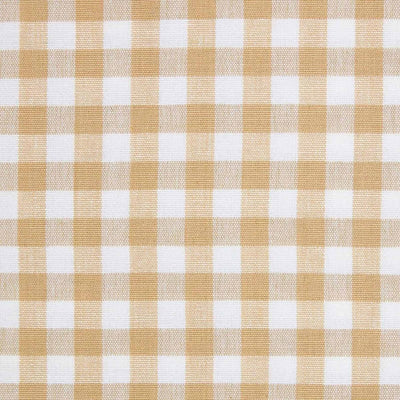 HOMESCAPES handgewobener Vorhang Ösenvorhang Dekoschal Gingham im 2er Set, 137 x 228 cm, 100% Reine