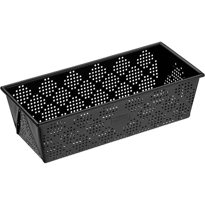 Original Kaiser Inspiration Brot Backform perforiert 25 x 11 cm, Backform für 750g Brote, Kastenform