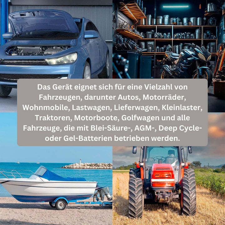 MAUK® Batterieladegerät Kfz Ladegerät Batteriestarter Jump Starter Auto Jumpstarter Auto Batterie St