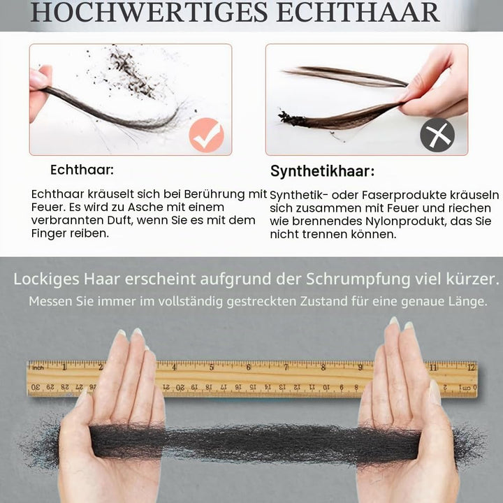 FASHION IDOL Afro Kinkys Bulk Echthaar für Dreadlock Extensions 10 Zoll 1 Packung 50 Gramm natürlich