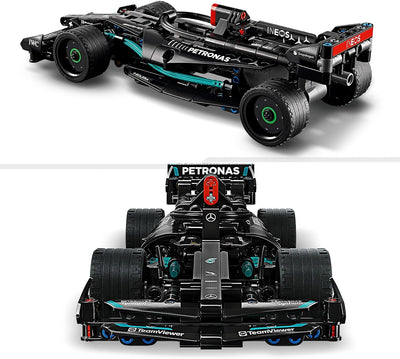 LEGO Icons McLaren MP4/4 & Ayrton Senna Modellauto Set, F1 Rennwagen Bausatz & Technic Mercedes-AMG