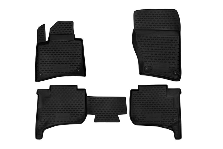 Element Passgenaue Premium Antirutsch Gummimatten Fussmatten für VW Touareg II Jahr: 10-18