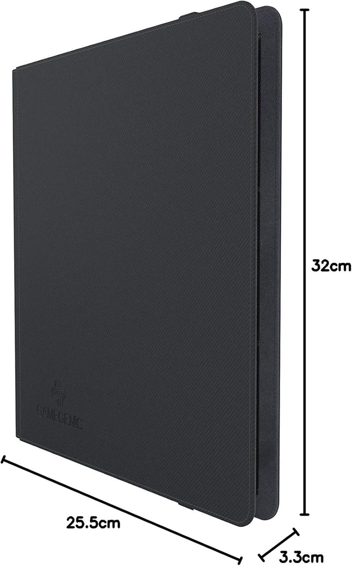 Gamegenic GGS31026ML Prime Album (24-Pocket), Black Schwarz, Schwarz