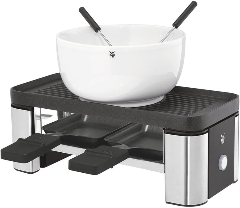 WMF WMF KÜCHENminis Raclette für zwei Edelstahl rostfrei