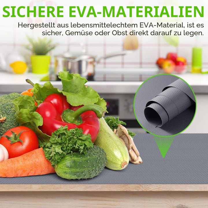 Schubladenmatte Nicht Klebende Haltbarem Schubladenauskleidung Antirutschmatte Eva Material Wasserdi