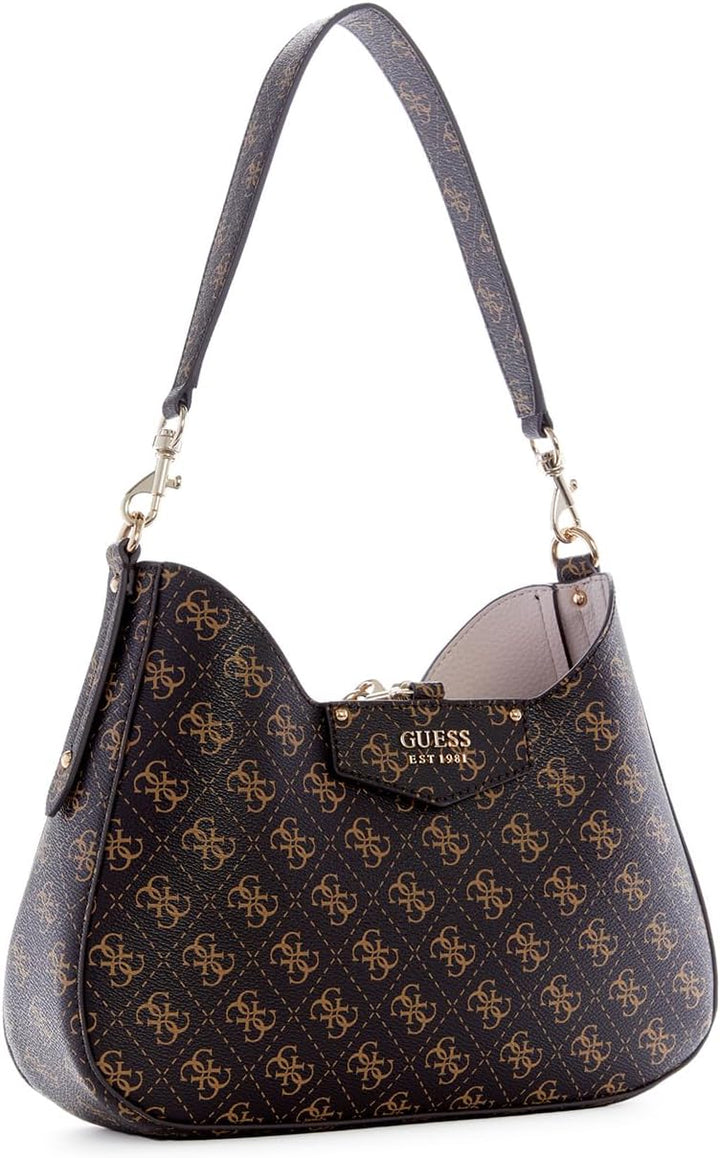 Guess jeans Hwesg8 39002 Frau S Petite Brown Logo, S Petite Brown Logo