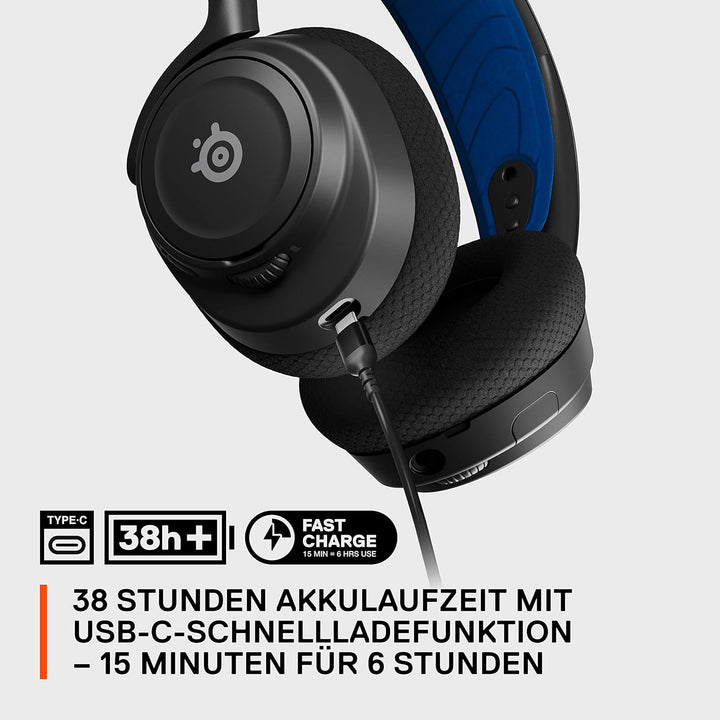 SteelSeries Arctis Nova 7P - Wireless Gaming-Headset mit Multi-System-Kompatibilität – 2,4 GHz- und