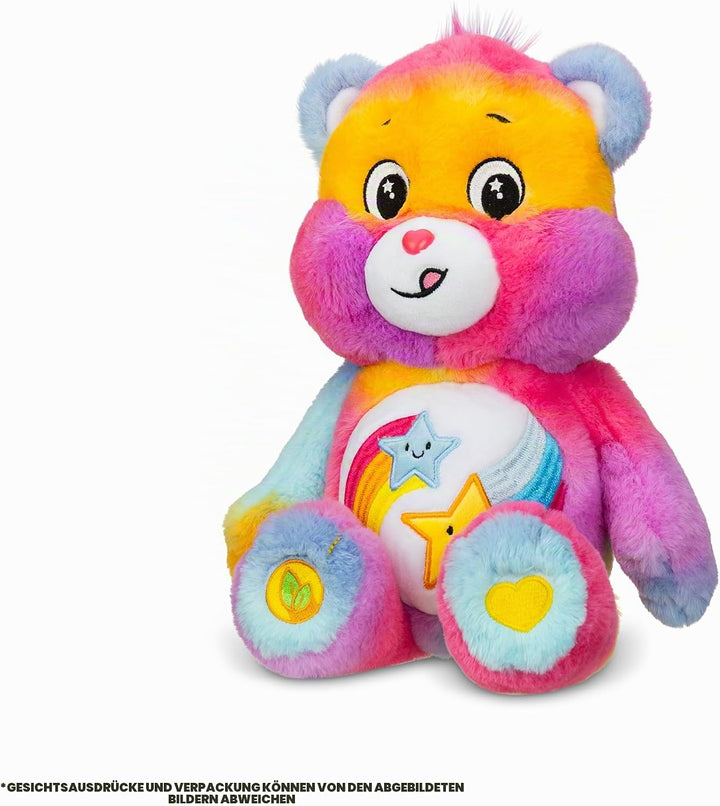 Care Bears ‎22338 35 cm grosser Plüsch-Dare-to-Care-Bär, niedliches Plüschtier zum Sammeln, Kuschelt
