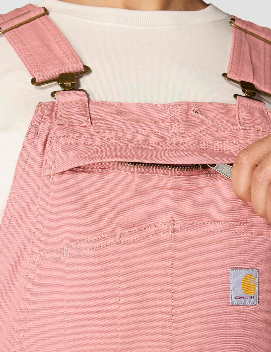 Carhartt Herren Crawford Double Front Bib Overalls XL Rosatönung, XL Rosatönung