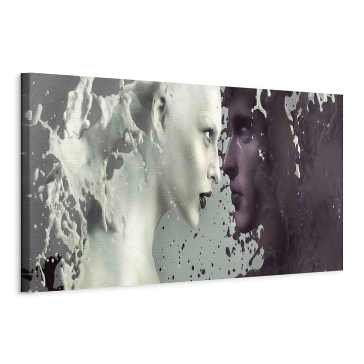 murando - Bilder Abstrakt 150x50 cm Vlies Leinwandbild 1 tlg Kunstdruck modern Wandbilder XXL Wandde