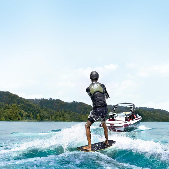 WAKETEC Wakeskate Truth, Eva Flat-Deck Board, Länge 41'-43', bis 100 kg Körpergewicht, für Boot & Se