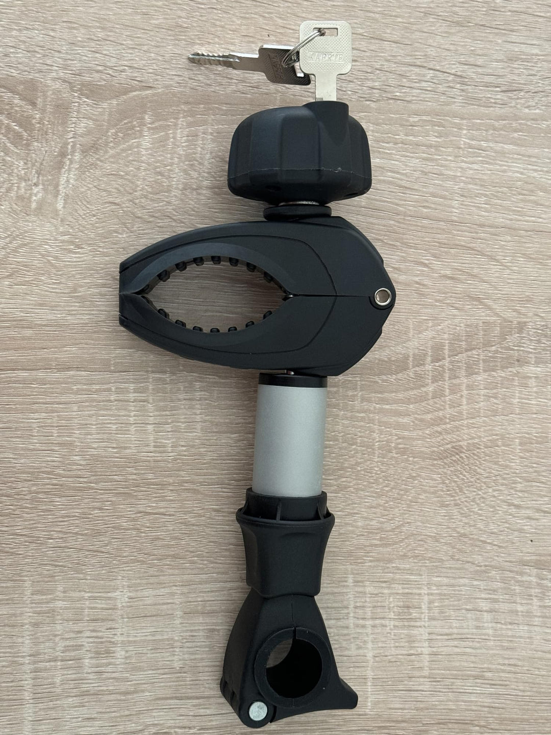 Rahmenhalter für Heck-Träger – Aluminium, Haltearm für 1. Fahrrad, Rahmenhalter Rohr-Länge 26 cm, fü