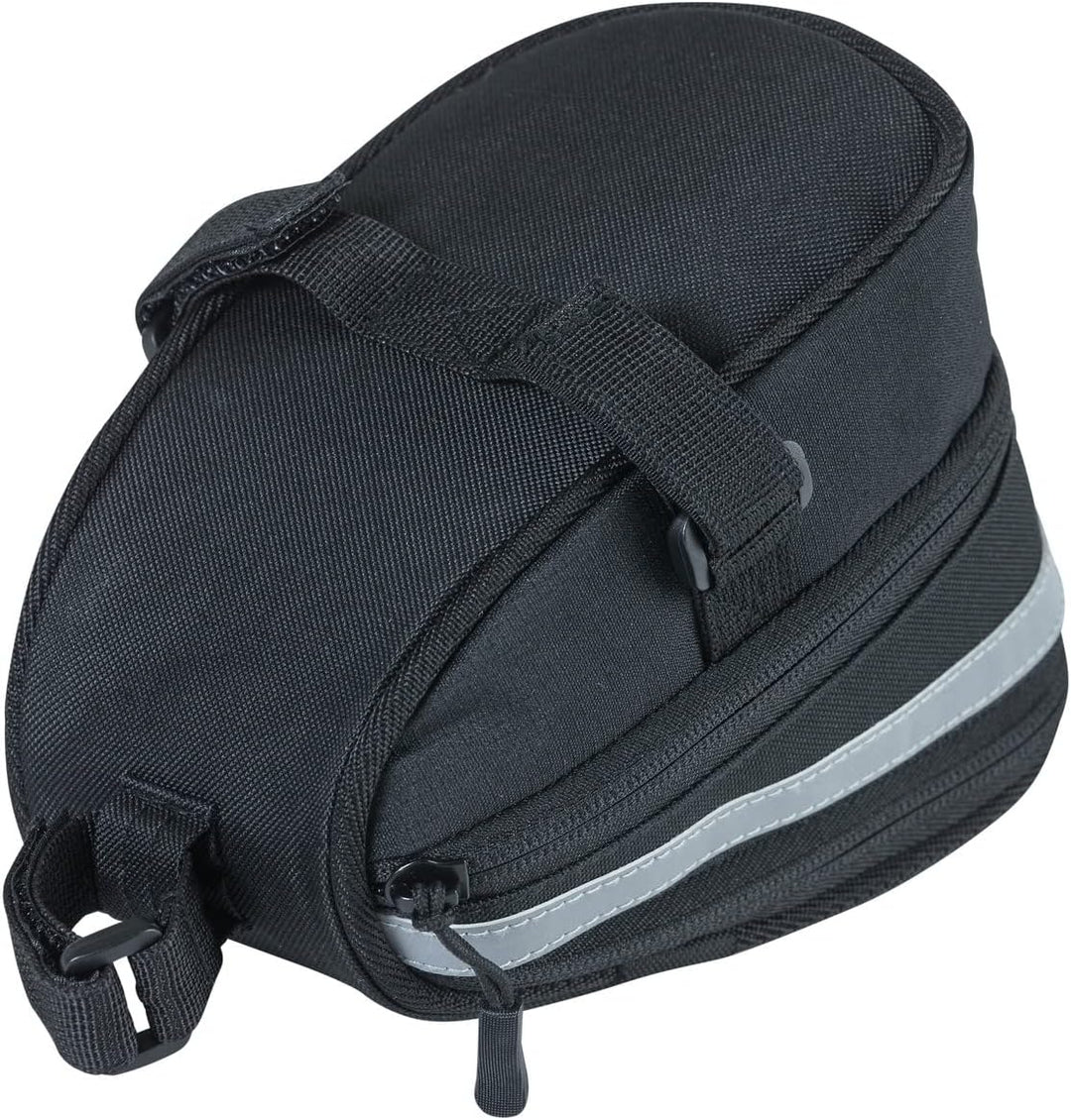 Basil Satteltasche Mada – 1 Liter – Schwarz – 11×10×9 cm, Schwarz