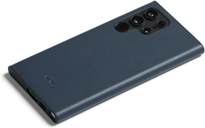 Bellroy Lederhülle für S22 Ultra – (Samsung Leder-Schutzhülle) - Basalt, Basalt