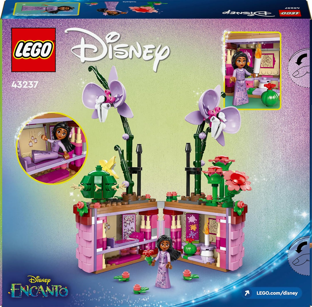 Lego ǀ Disney Encanto Isabelas Blumentopf, Set für Kinder mit baubarer Spielzeug-Orchidee, Deko-Baus