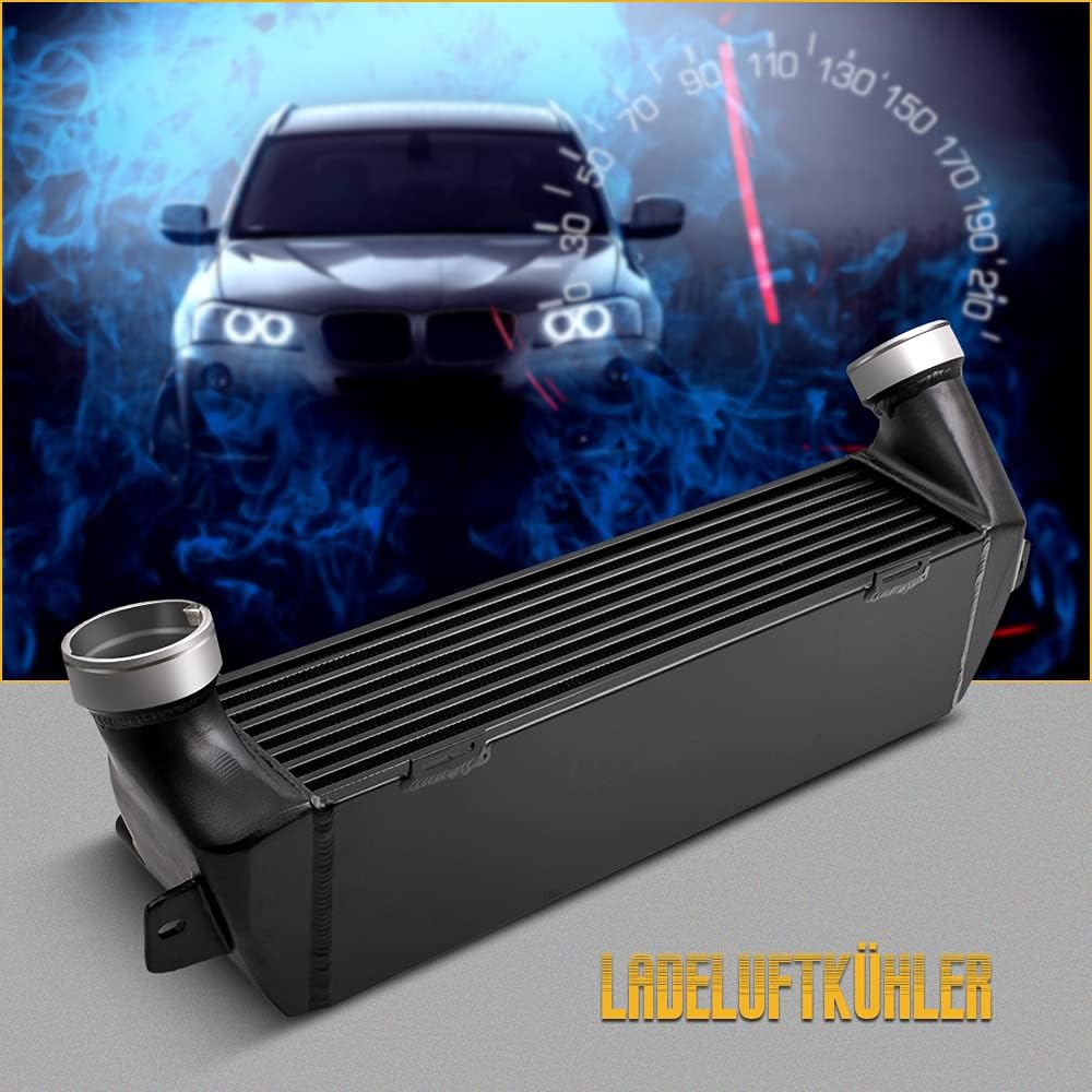 maXpeedingrods Intercooler Ladeluftkühler für 3er E90 E93 E92 E91 325d 330d 335d LLK Aluminiumlegier