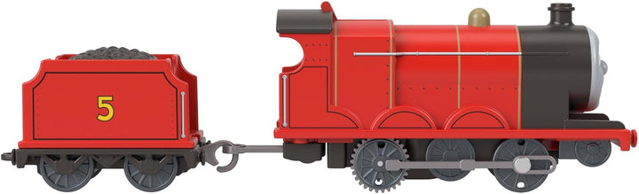 Thomas &amp; Friends, batteriebetriebene Spielzeuglok, Klassische, batteriebetriebene James-Lok und Frac
