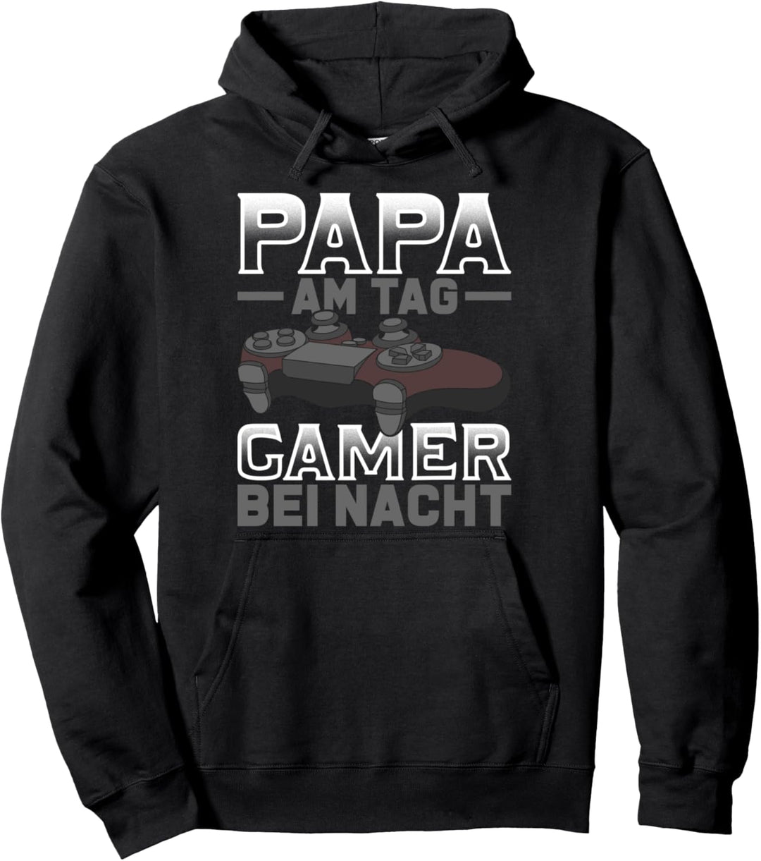 Gamer Papa Nerd Videospiel Geek Vatertag Lustiges Gaming Pullover Hoodie