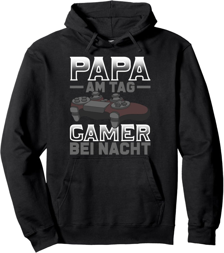Gamer Papa Nerd Videospiel Geek Vatertag Lustiges Gaming Pullover Hoodie