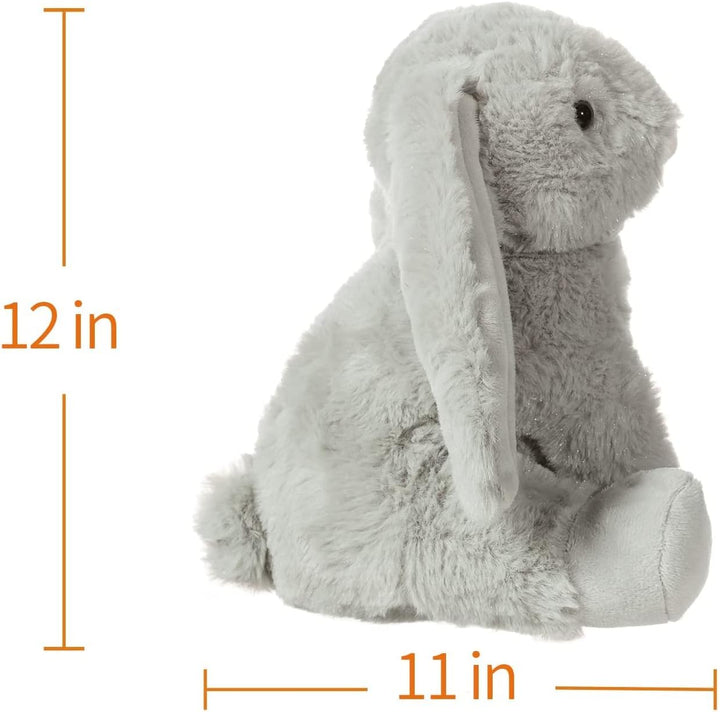 Apricot Lamb – Kuscheltier grau Hase 30 cm – Plüsch Spielzeug Plüschtier für Kinder und Baby – Flaus