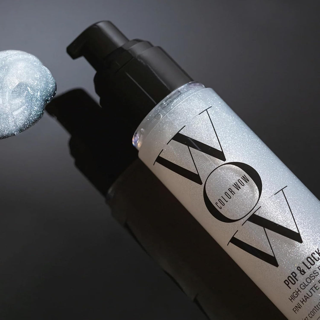 Color Wow Pop & Lock High Gloss Finish, Feuchtigkeitsspendendes Haaröl für Strahlenden Haarglanz, Ha
