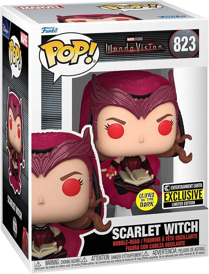 Funko Po 62345 Marvel Wandavision: Scarlet Witch Glow in the Dark Special Edition 823