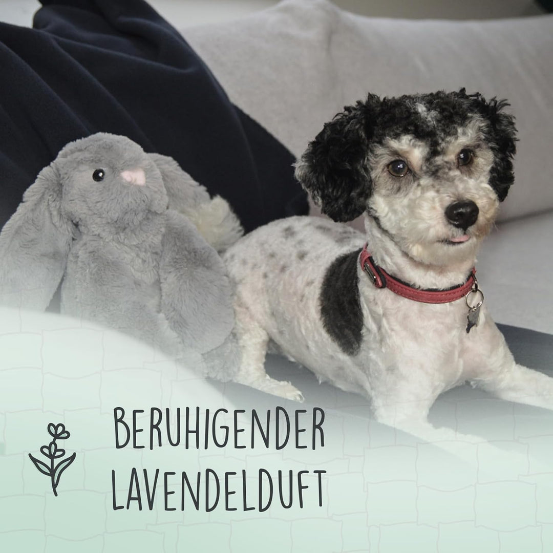Cozy Dog Bunny Dog Kuscheltier - Kuschelhund mit Herzschlag - reduziert Trennungsangst - bietet Ruhe