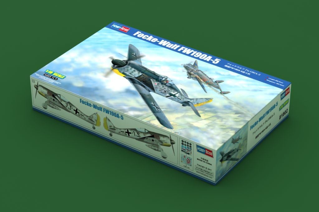 Hobby Boss 81802 Modellbausatz Focke Wulf FW 190A-5, verschieden