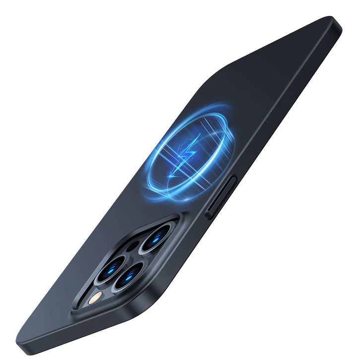 TORRAS Ultra Dünn für iPhone 14 Pro Hülle [Upgrade für MagSafe] (Unsichtbare und Stabilste) Magnetis